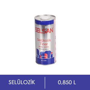 SELSAN Selülozik Tiner 0,800 Lt