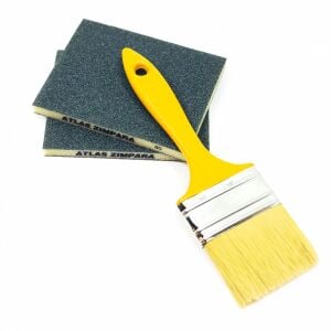 Ahşap Bakım Seti (1 Fırça + 2 Zımpara)