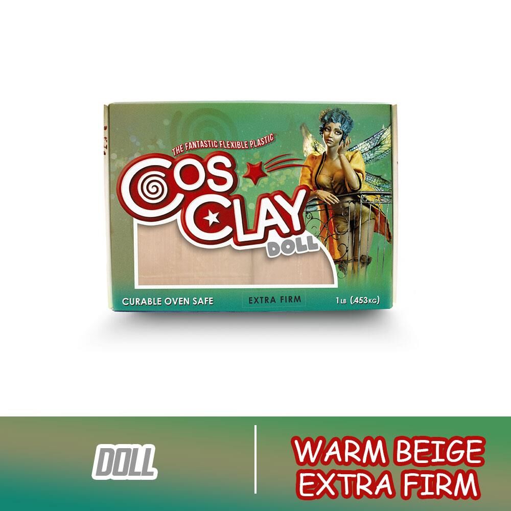 Cosclay DOLL Warm Beige Extra-Firm (Polimer Kil)