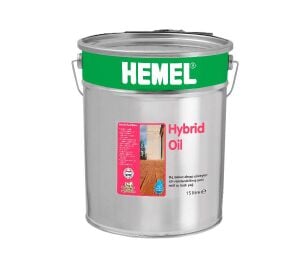 HEMEL Hybrid Teak Oil - Su Bazlı Şeffaf Teak Yağı 15 LT