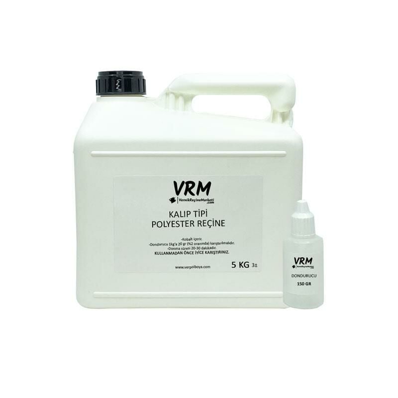 Kalıp Yapım Polyester Reçinesi - Sıfır  Çekme 5 KG