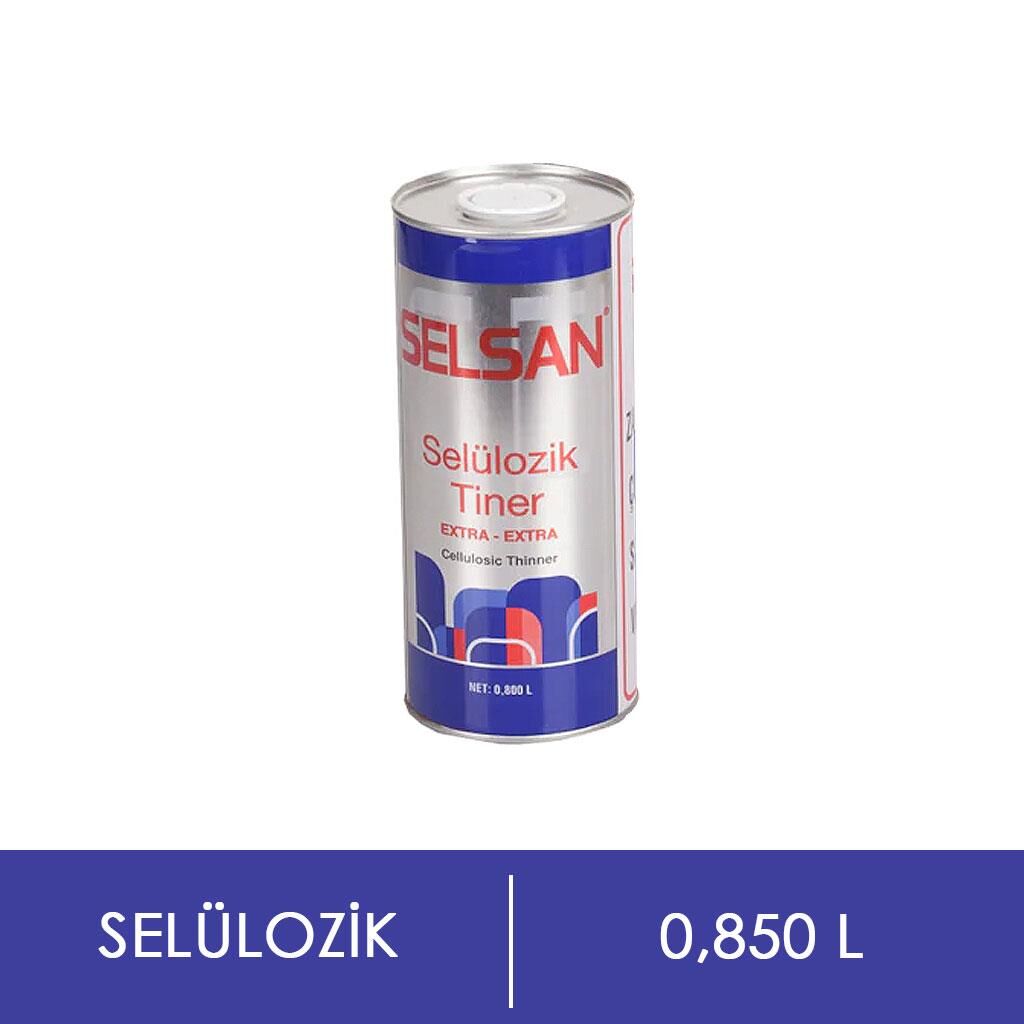 SELSAN Selülozik Tiner 0,800 Lt