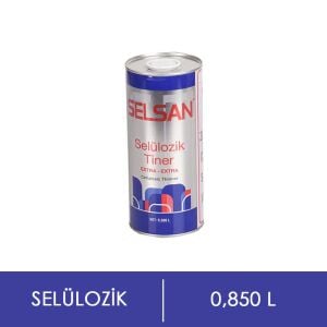 SELSAN Selülozik Tiner 0,800 Lt