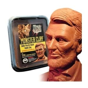 MONSTER CLAY Modelleme Kili Kahverengi (Soft) (2 Kg)
