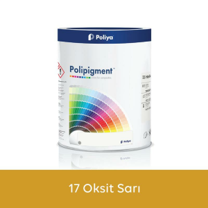 Poliya Polipigment Renk Pastaları 1 Kg 17 Oksit Sarı
