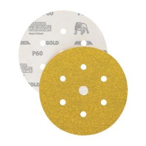 MIRKA GOLD Zımpara 150 mm Cırt 7 Delik P400 100'lü Paket