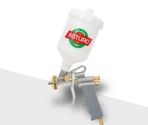 Asturo E70 Boya Tabancası Üstten Depolu 2.0 Mm