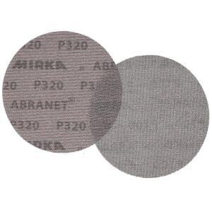 MIRKA Abranet 150 mm Cırtlı Disk Zımpara P320 50'li Paket