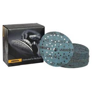 MIRKA GALAXY 150 mm Cırtlı Disk Zımpara P220 50'li Paket