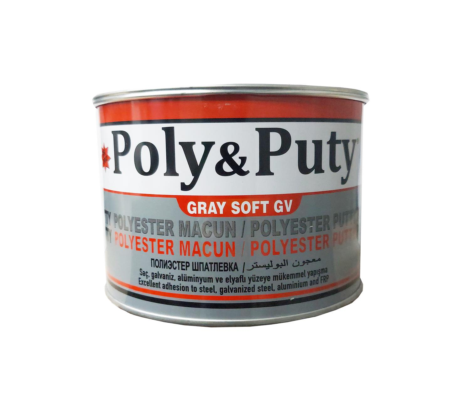 POLY-PUTY Çelik Macun 3 KG - GRİ