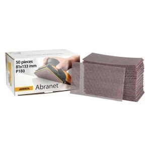 MIRKA ABRANET 81x133mm P180 Tel Zımpara 50'li Paket