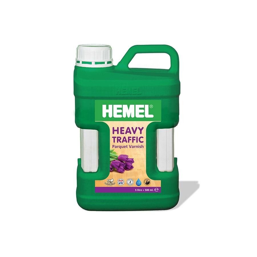 HEMEL Heavy Traffic - Parke Cilası İPEK MAT 5+0,5 LT Sertl.Dahil
