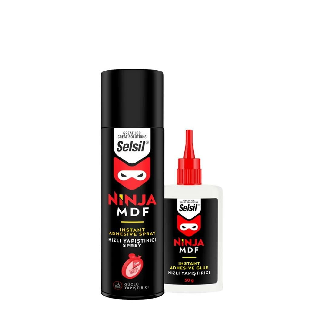 Selsil Ninja Mdj Hızlı Yapıştırıcı Kit 400 Ml + 100 Gr