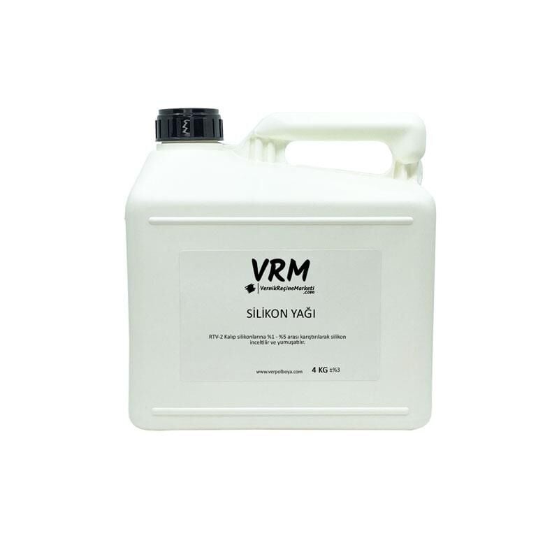Silikon Yağı - RTV Kalıp Silikonu İncelticisi 4 KG