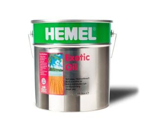 HEMEL Exotic Oil - Bahçe Mobilyaları için Doğal Yağ 15 LT