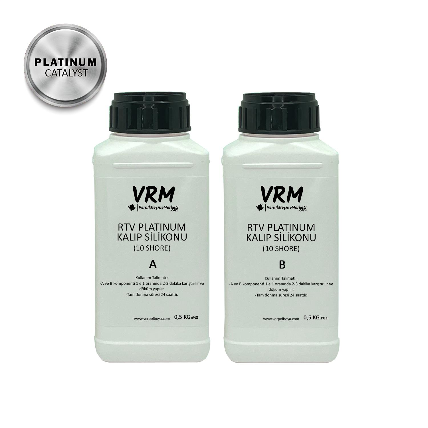 RTV-2 Platinum Kalıp Silikonu (10 Shore) 1 Kg