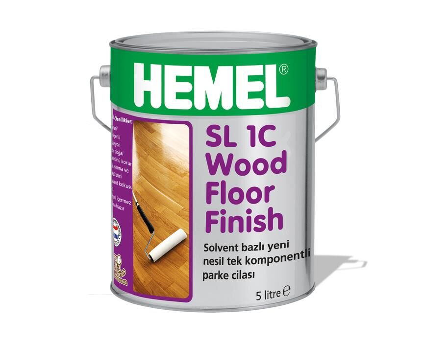 Hemel SL 1C - Solvent Parke Cilası İpek Mat
