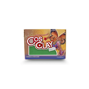 Cosclay DECO Yeşil Polimer Kil – Esnek ve Dayanıklı