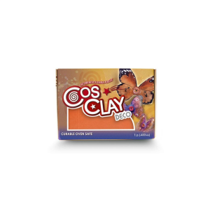 Cosclay DECO Turuncu Polimer Kil – Esnek ve Dayanıklı