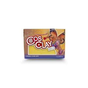 Cosclay DECO Sarı Polimer Kil – Esnek ve Dayanıklı