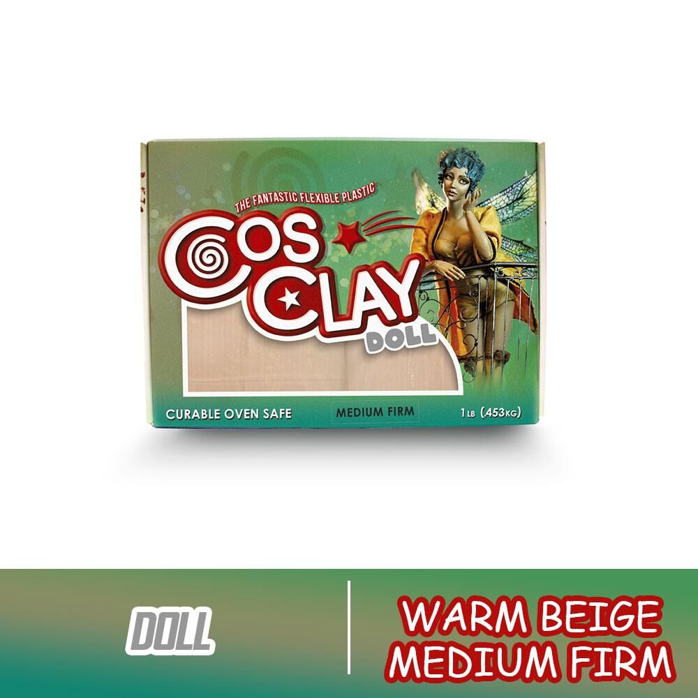 Cosclay DOLL Warm Beige Medium-Firm (Polimer Kil)