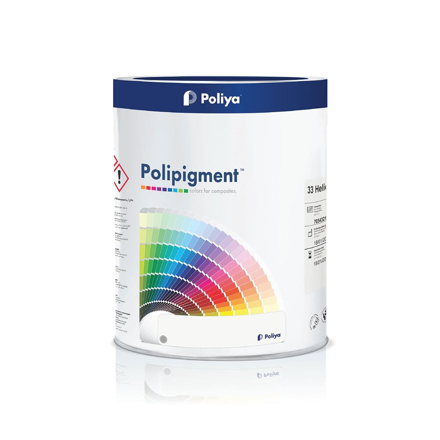 Poliya Polipigment Renk Pastaları 1 Kg 933 Beyaz (RAL 9010)