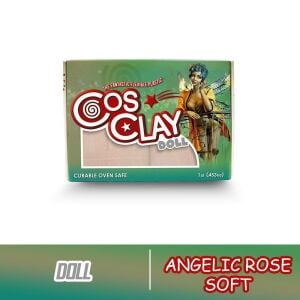 Cosclay DOLL Angelic Rose Lite – Esnek Polimer Kil (Soft)