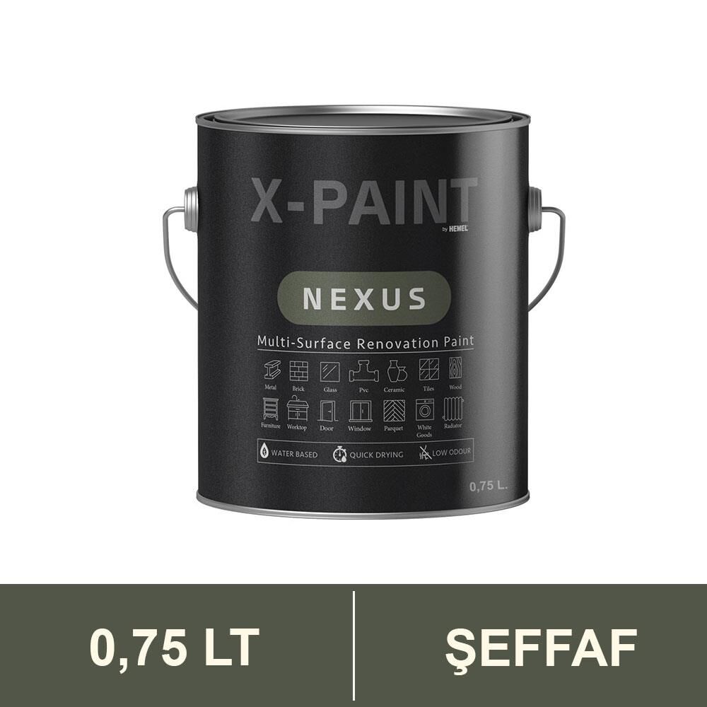 Hemel X-Paint Nexus Shield 0,75 L | Şeffaf Koruyucu Vernik – Su Bazlı