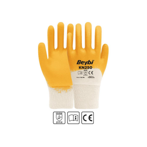 Beybi KN250 Pamuk Nitril Eldiven No:10