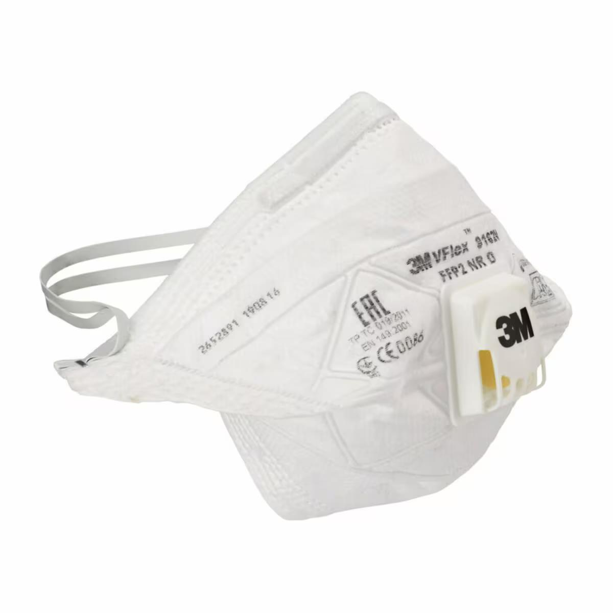 3M™ VFlex™ Partikül Solunum Maskesi, FFP2, Valfli, 9162E