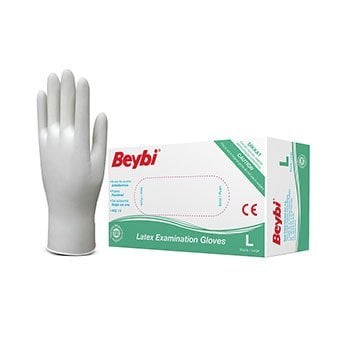 BEYBİ Lateks<br>Pudralı Eldiven 
